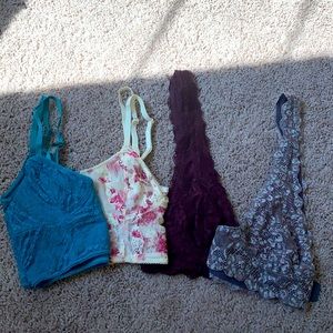 Free people bralettes!!